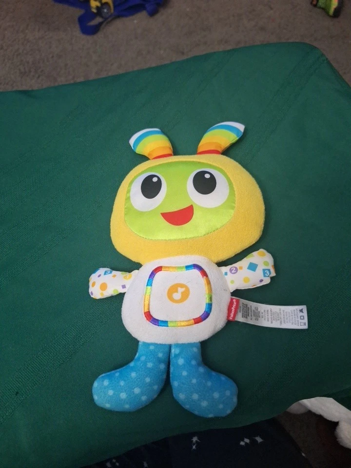 Fisher-Price Groove Glow Bright Beats BeatBo Plush Stuffed Toy And Mini Bot - Image 1 of 3