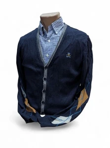 Cárdigan Diesel Argyle Diamond Costuras Inside-Out - Imagen 1 de 13