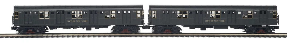 MTH 20-21941-3 O Scale Premier MTA R1 Transit Museum  2-Car Subway Set Add-On - Image 1 of 1