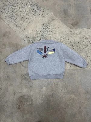 Moletom vintage anos 90 Ocean Pacific Boarding School juvenil infantil raro skate surf - Imagem 1 de 4