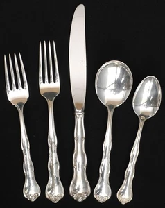 Gorham Silver Rondo  5 Piece Place Setting 6038090 - Picture 1 of 1
