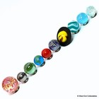 Solar System Planet Glass Toy Marbles Space Gift Present 14-22mm Science Globes
