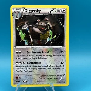 Pokemon TCG Diggersby XY Phantom Forces 88/119 Reverse Holo seltene Karte - Bild 1 von 2