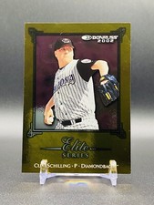 2002 Donruss Elite Series Curt Schilling #/2500 Parallel Arizona Diamondbacks