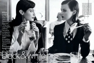 1995 Pamela Hanson Trish Goff 12-page MAGAZINE EDITORIAL Black & White - Picture 1 of 6