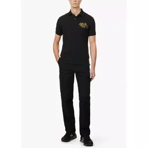 Polo Ralph Lauren Herren schmale Passform Mond Neujahr Triple-Pony Poloshirt blau XL - Bild 1 von 12