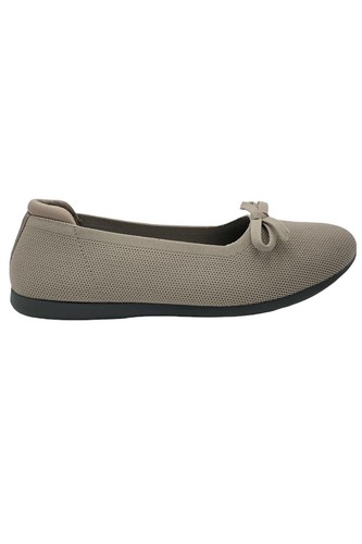 Ballerine Clarks Cloudsteppers in maglia con fiocco Carly Hope Stone