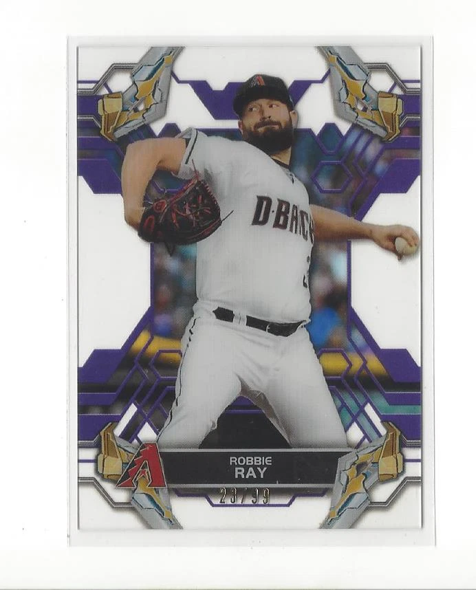 2019 Topps High Tek Purple #64 Robbie Ray D-Backs /99  - Image 1 of 1
