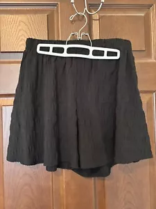 Pantalones Cortos Shein Para Mujer Grandes 8-10 Sueltos Informales Negros - Imagen 1 de 3