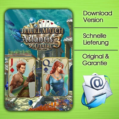 Jewel Match Atlantis Solitaire 3 - PC - DOWNLOADVERSION - Bild 1 von 4