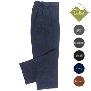 Boys CKL Elasticated School Trousers Zipfly Teflon Stain Resistant Regular Fit - Picture 1 of 1