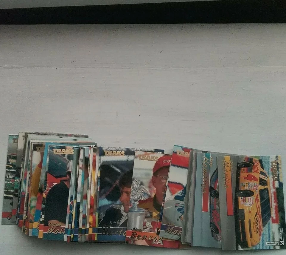 1996 Traks Review and Preview NASCAR Racing Set (50) - Image 1 of 1