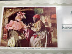 Bride & Black Fortune Teller Werbung Tintenblotter PROBE 1900 Grand Forks Neu mit Etikett