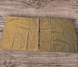 Ballard Designs Indoor Outdoor Cotton Pillow Covers (2) 20"x20" Bark Twill New - Picture 1 of 7