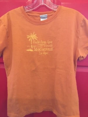Vintage Women’s Orange Jimmy Buffett Wasting Away Tee Size XL READ - Image 1 of 4