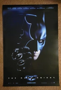 The Dark Knight Batman Portrait Teaser DS Filmposter doppelseitig NEUWERTIG DC - Bild 1 von 7