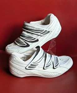 Shimano WR31 SPD SL Womens White road Bike Cycling Shoes Size EU 37 US 6.5 - Picture 1 of 16
