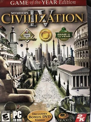 Sid Meier's 4 Civilization Game of the Year Edition PC Game 2006 - Image 1 of 4