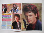 Michael J Fox 2 pages clippings Sweden 1980s