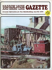 Narrow Gauge and Short Line Gazette Magazine January/February 1978 Vol 3 No 6 - Imagen 1 de 3