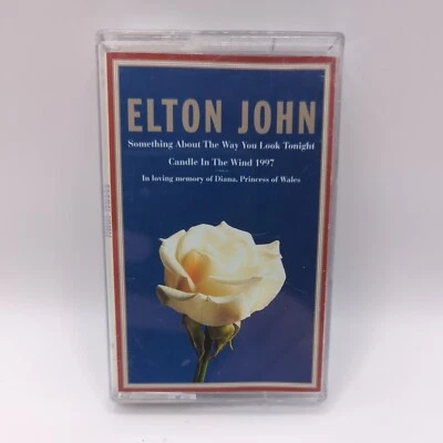 Elton John Candle In The Wind 1997 Cassette Tape Single Cassingle Rocket - Image 1 of 3