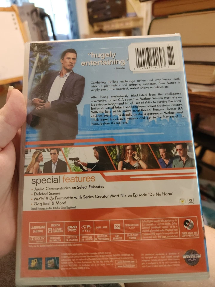 Burn Notice Complete Season Two  DVD  Sealed New - Image 1 of 1