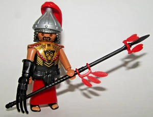 Playmobil cavaliere arabo medievale guerriero con artiglio di lupo e catena argento posta - C23 - Foto 1 di 4