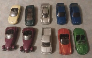 Lote De 10 Coches Diecast Maisto Merodeador Mercedes Porsche Dodge Mustang BMW Jaguar - Imagen 1 de 4