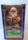 Holiday Spirit Santa at North Pole Mailbox Musical Plays 18 Christmas Carols 