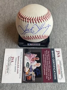 BOSTON RED SOX- TRAYCE THOMPSON AUTOGRAPH MAJOR LEAGUE BASEBALL JSA AI19008 - Picture 1 of 2