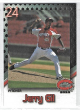 2010 Carolina Mudcats (Double-A Cincinnati Reds) Jerry Gil