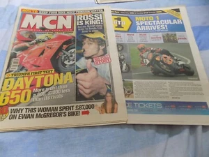 MCN/20,10,2004/triumph Daytona 650/Yamaha R1 Shoot-out/Moto-Guzzi Nevada - Picture 1 of 12