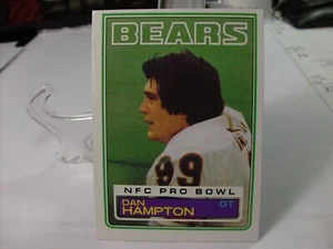 1983 Topps Football #30 - Dan Hampton PB - Chicago Bears 83-007 - Picture 1 of 2