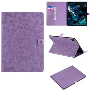 For Samsung Galaxy Tab T720 T590 A8 Tablet Embossing PU Leather Stand Case Cover - Picture 1 of 18