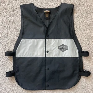 Harley Davidson Motorcycle Reflective Safety Vest Universal Size READ! - Picture 1 of 11