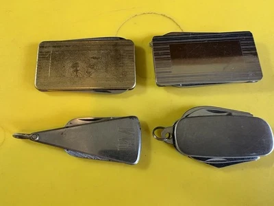 4-ADV. KNIVES COLONIAL-USA/HUDSON+2 JAPANS+1 PM VINTAGE USED GOOD COND. LOT 96 - Image 1 of 4