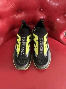 Dolce & Gabbana Sorrento Schwarz Neon Grün Sneaker Herren Gr. 46 Lesen » - Bild 1 von 11