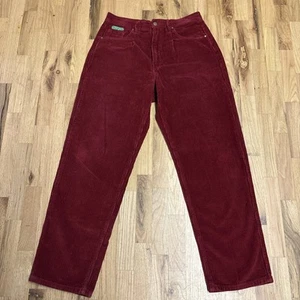 Empyre Tori Sk8 Women's Red Size Large 32x29 Skate Corduroy Loose Baggy Pants - Picture 1 of 6