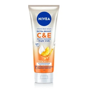 NIVEA Vita Body Serum Extra Bright C&E UV Filter Radiance Skin Care UV 300ml - Picture 1 of 5