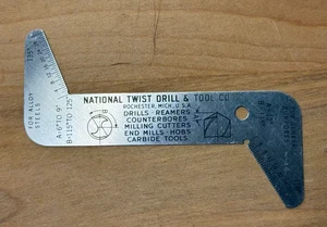 VINTAGE NATIONAL TWIST DRILL & TOOL CO. - - MULTI POINT DRILL MESSGERÄT - Bild 1 von 5