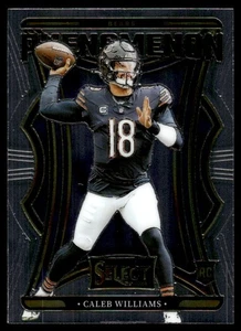 2024 Panini Select Phenomenon CALEB WILLIAMS Rc Chicago Bears #1 - Bild 1 von 2