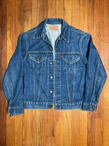 Levi's Type III Vintage Denim Trucker Jacket Made in USA, Size 36, 70505-0217! - Picture 1 of 11