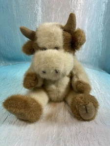 ELMO BEEFCAKE-BOYDS BÄREN KUH Stier ~ beweglich ~ GEWICHTET ~ 11" ~ nicht mehr produziert - Bild 1 von 10
