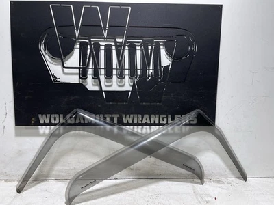 WeatherTech Jeep TJ Wrangler 97-06 Ventana Protector de Lluvia Viseras Protectores Deflectores Foto 1 de 4