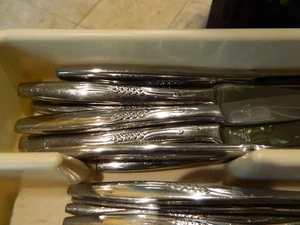 *PRUDENTIAL Stainless Japan Wheat Sprig SET OF 51 PCS - Picture 1 of 5