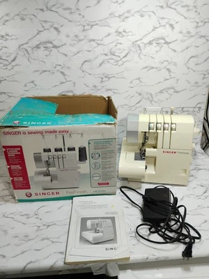 Singer ProFinish OverLock Serger Sewing Machine 14CG754 EUC Pedal Manual - Image 1 of 4