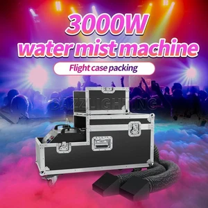 3000W DMX Waterbased Fog Machine Low Lying Smoke Stage Effect Dual Output Case - Picture 1 of 9