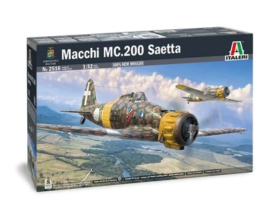Italeri 2516 - Macchi MC.200 Saetta  1:32 - Immagine 1 di 4