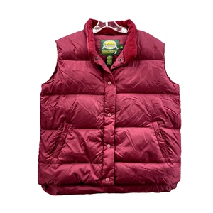 Cabelas Puffer Goose Down Vest Men Large 650 Fill Gorpcore Outdoor Workwear Hunt - Picture 1 of 12