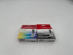 Genuine Canon Ink Cartridge PGI-35BK & CLI-36 Pixma iP100 iP110 iP110B TR150 LOT - Bild 1 von 4